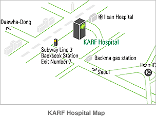 KARF Hospital Map